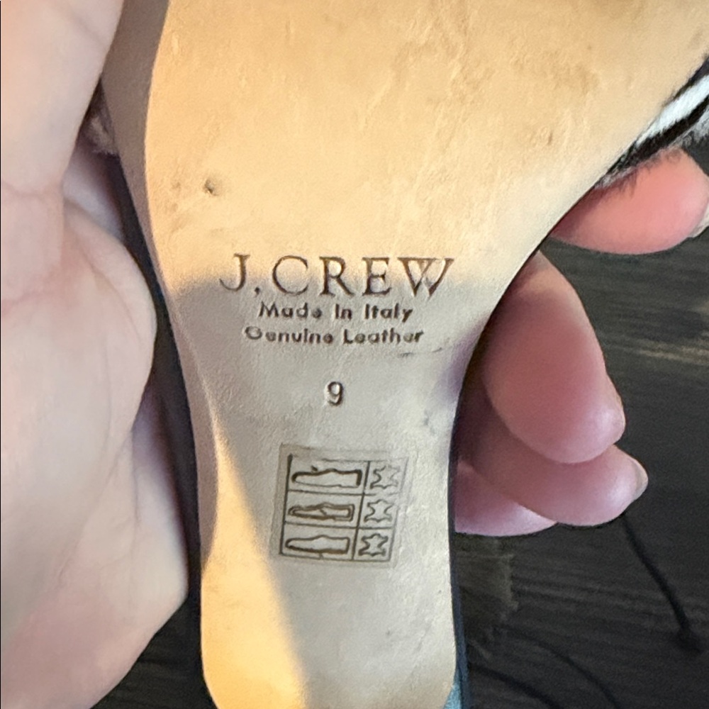 J. Crew Zebra Print Women's Shoes with Tassels - Picture 8 of 10